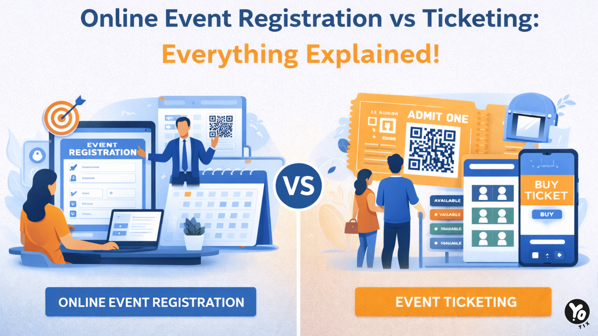 Online Event Registration vs Ticketing: Difference That Can Make or Break Your Event